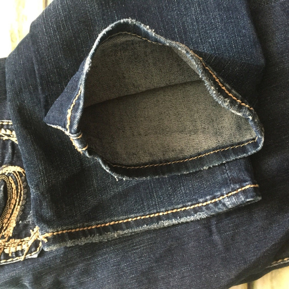 Womens Silver Suki 17" Western Gloveworks Jeans 25 - Picture 6 of 8